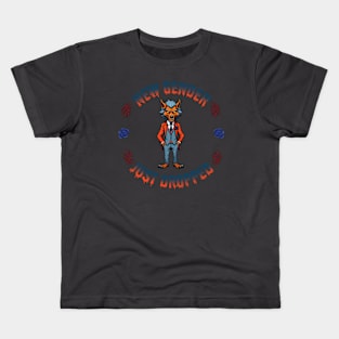 New Gender Just Dropped! Dapper Werewolf Kids T-Shirt